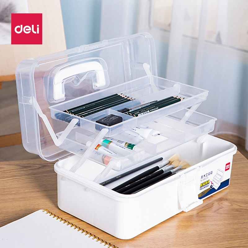 deli-art-outil-boite-de-rangement-art-etudiant-boite-a-outils-boite-de-rangement-fournitures-d-art-grande-capacite-